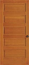 Interior Door with Five Panels